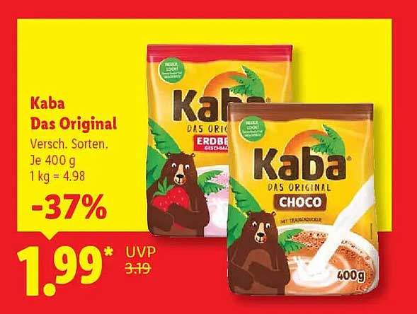 Kaba Das Original - Verschiedene Sorten 400 g