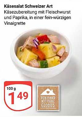 Käse salat Schweizer Art