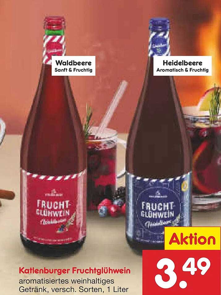 Katlenburger Fruchtglühwein - Waldbeere & Heidelbeere