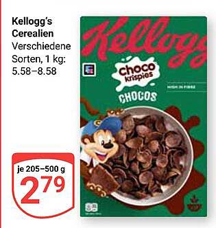 Kellogg's Choco Krispies – Leckere Cerealien für jeden Tag