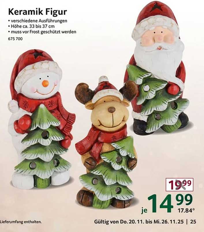 Keramik Figur - verschiedene Ausführungen