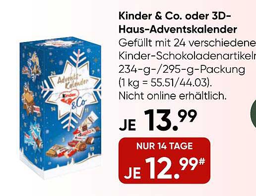 Kinder & Co. oder 3D-Haus-Adventskalender