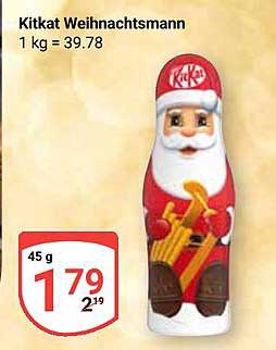 Kitkat Weihnachtsmann 45 g