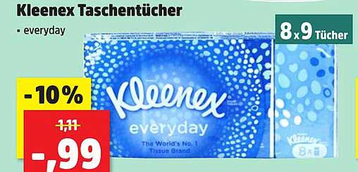 Kleenex Taschentücher - everyday