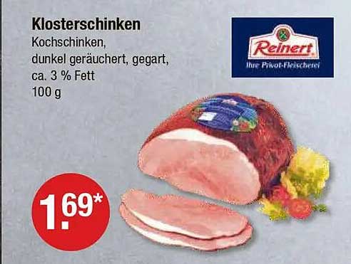 Klosterspeck - Kochschinken von Reinert