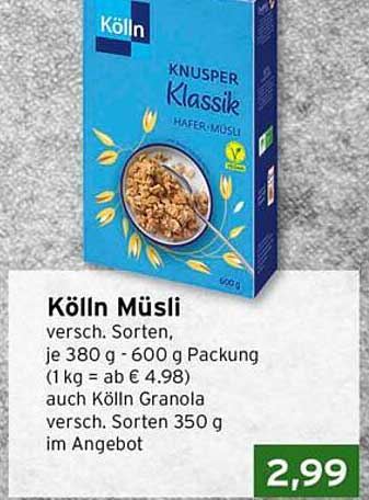 Kölln Müsli Knusper Klassik