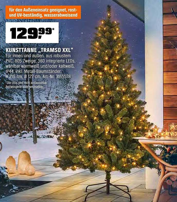 KUNSTTANNE „TRAMSO XXL“