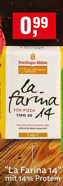 "La Farina 14" für Pizza