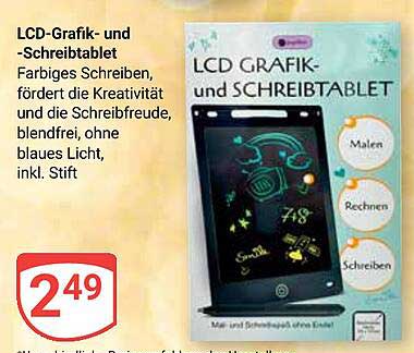 LCD-Grafik- und Schreibtablet