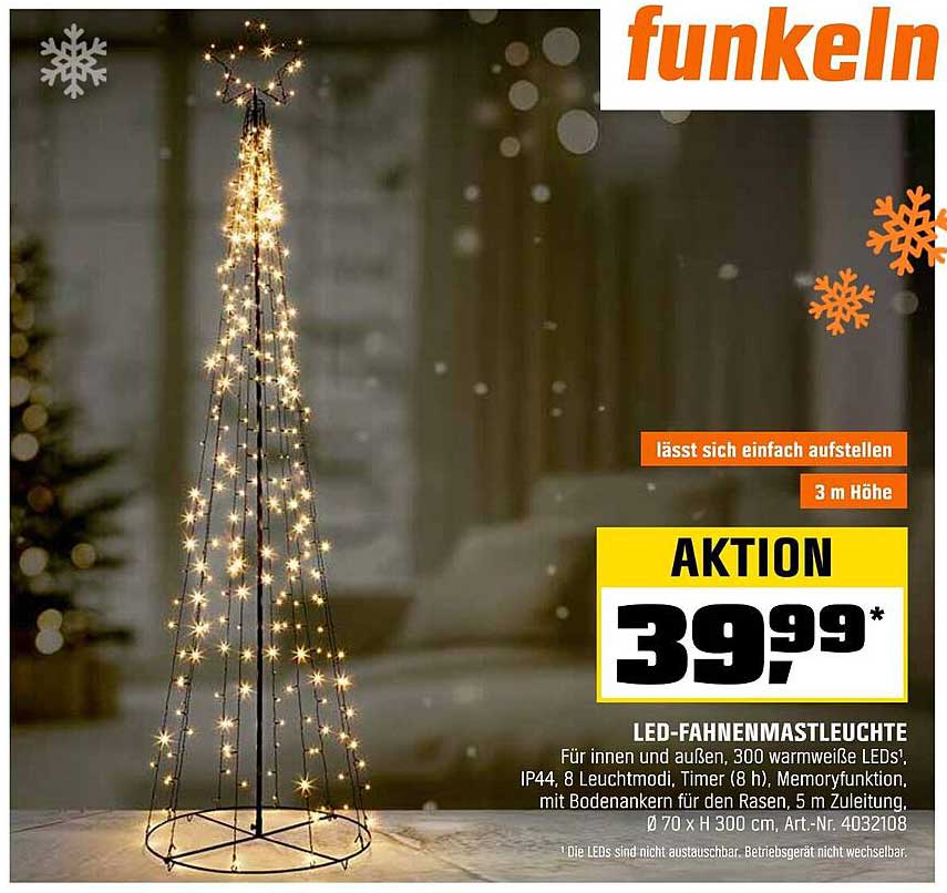 LED-FAHNENMASTLEUCHTE