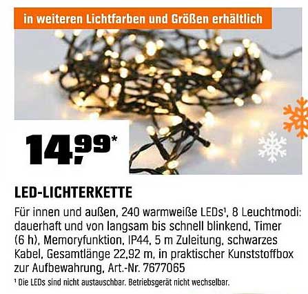 LED-LICHTERKETTE