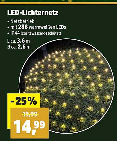 LED-Lichternetz