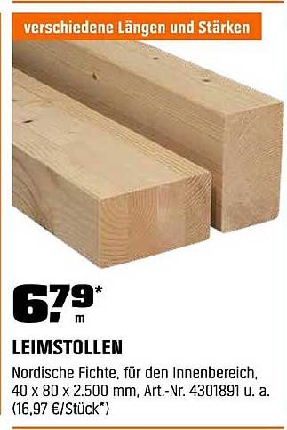 LEIMSTOLLEN – Nordische Fichte für den Innenbereich