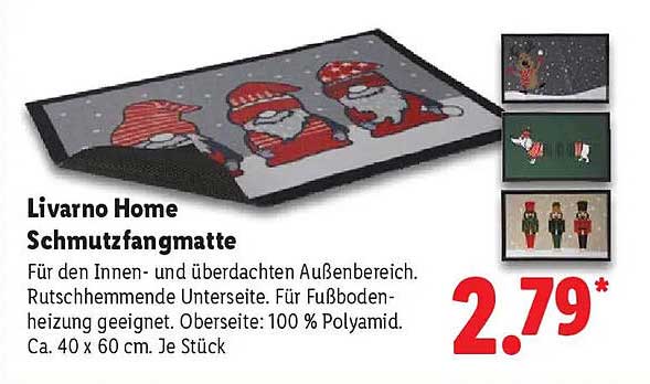 Livarno Home Schmutzfangmatte