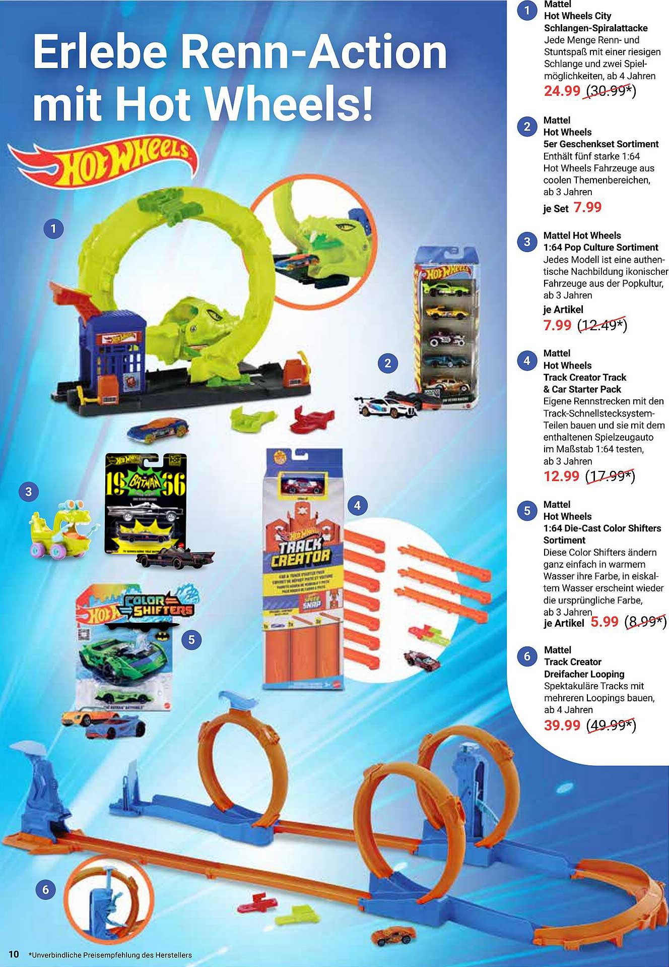Mattel Hot Wheels Track Creator Set