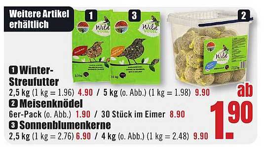 Meisenknödel 6er-Pack für nur 1,90