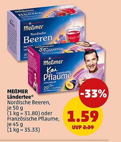 MÉSMER Ländertees – Nordische Beeren & Französische Pflaume