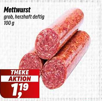 Mettwurst grob, herzhaft deftig 100 g