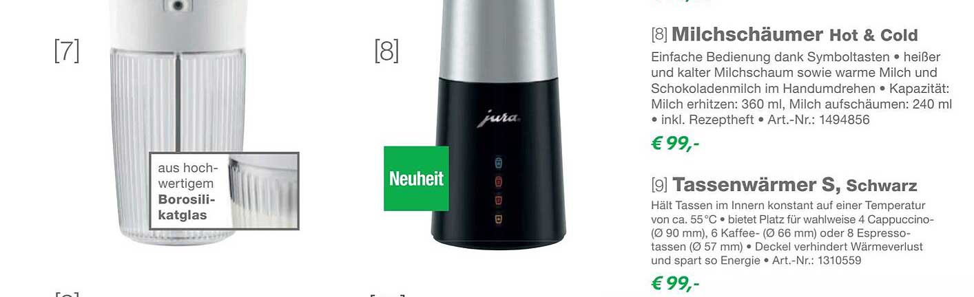 Milchschäumer Hot & Cold