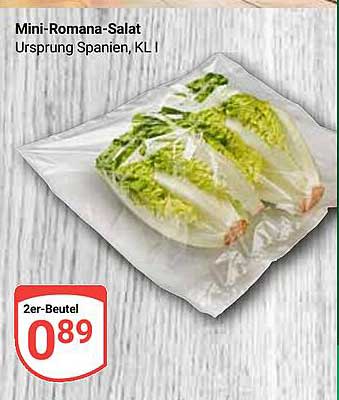 Mini-Romana-Salat Herkunft Spanien, KL I