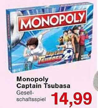 Monopoly Captain Tsubasa Gesellschaftsspiel