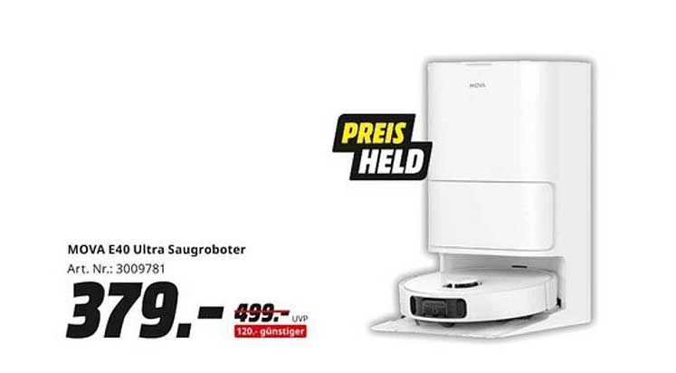MOVA E40 Ultra Saugroboter