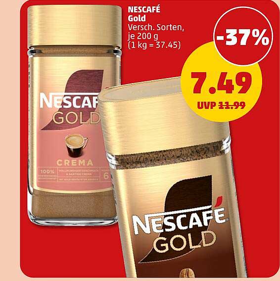 NESCAFÉ Gold, verschiedene Sorten, je 200 g