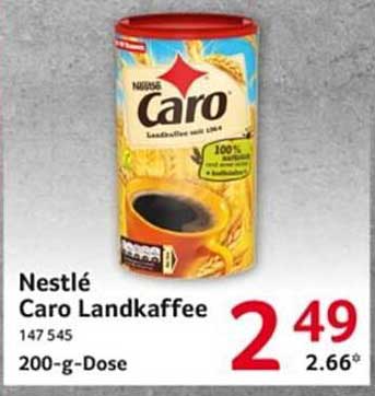 Nestlé Caro Landkaffee 200 g Dose