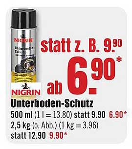 Nigrin Unterboden-Schutz 500 ml