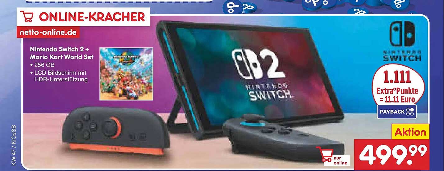 Nintendo Switch 2 + Mario Kart World Set