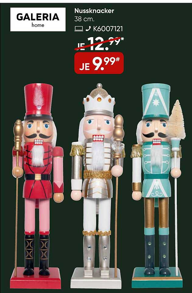 Nussknacker 38 cm - Nur 9,99 € statt 12,99 €