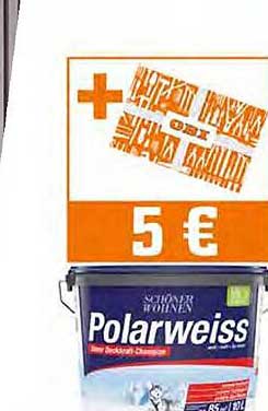 OBI Polarweiss Innenfarbe - 5 €