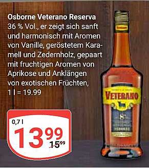 Osborne Veterano Reserva 0,7 l