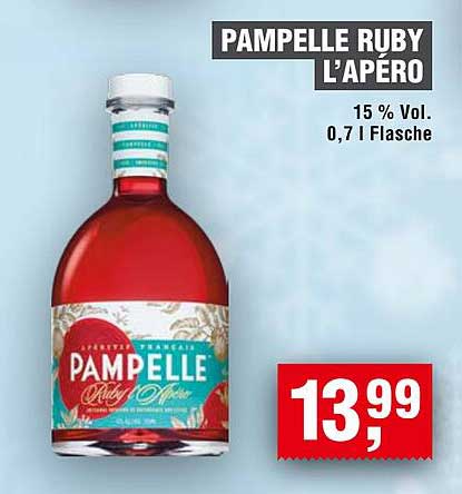 Pampelle Ruby L'Apéro 0,7 l Flasche