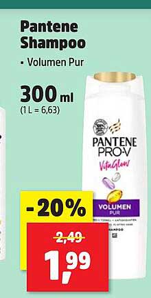 Pantene Shampoo Volumen Pur 300 ml