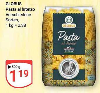 Pasta al bronzo - Verschiedene Sorten