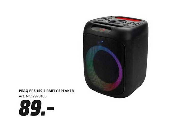 PEAQ PPS 150-1 PARTY SPEAKER