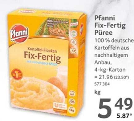 Pfanni Fix-Fertig Püree