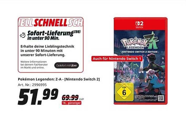 Pokémon Legenden: Z-A - [Nintendo Switch 2]