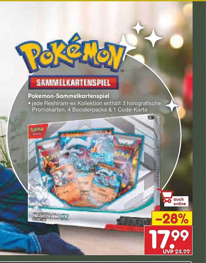Pokémon-Sammelkartenspiel Reshiram-ex Kollektion