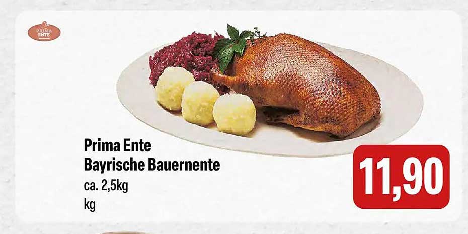 Prima Ente Bayerische Bauernente ca. 2,5kg