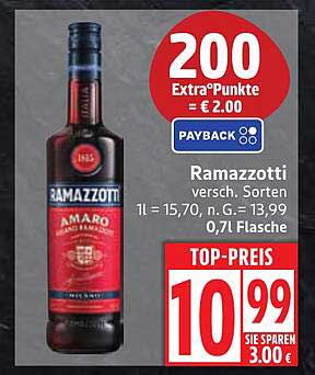 Ramazzotti Amaro 0,7l - Top-Preis!