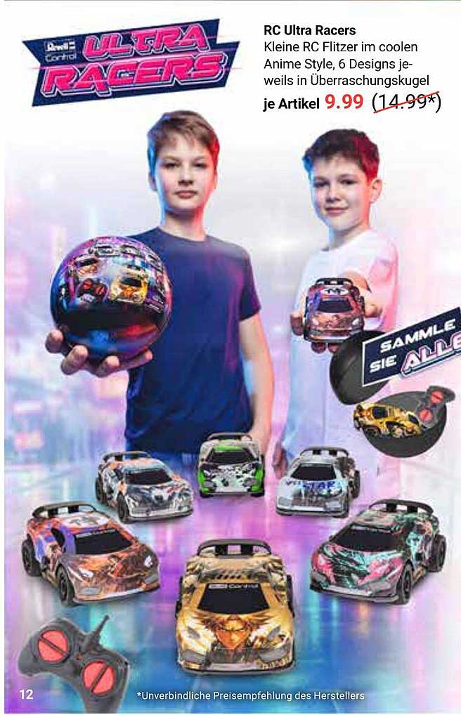 RC Ultra Racers - Kleine RC Flitzer im coolen Anime Style