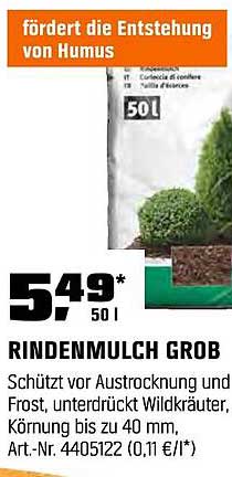 Rindenmulch grob 50l