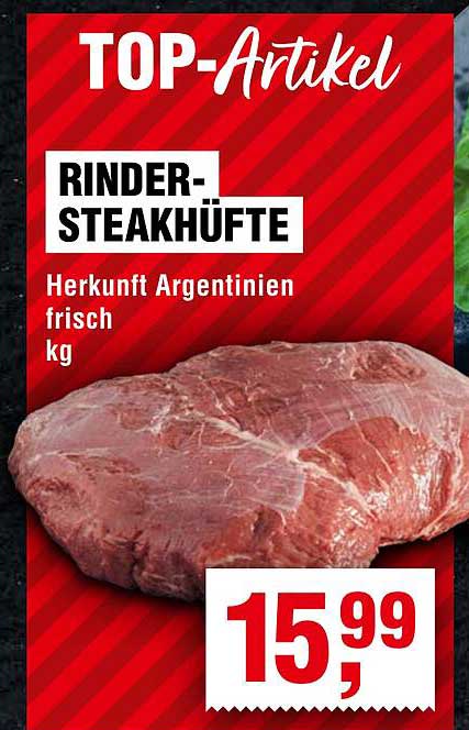 Rinder-Steakhüfte