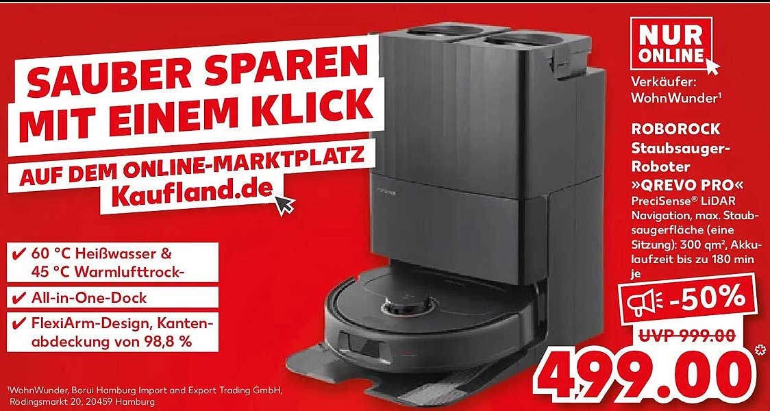 ROBOROCK Staubsauger-Roboter »QREVO PRO«