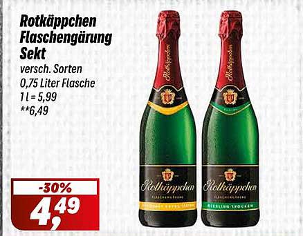 Rotkäppchen Flaschengärung Sekt - versch. Sorten 0,75 Liter Flasche