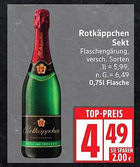 Rotkäppchen Sekt - 0,75 l Flasche