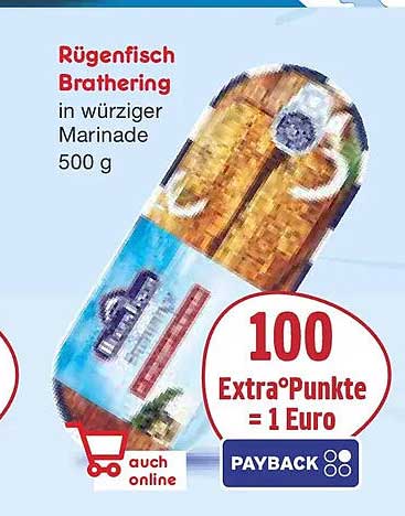 Rügenfisch Brathering in würziger Marinade 500 g