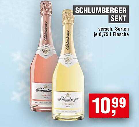 Schlumberger Sekt - Verschiedene Sorten je 0,75 l Flasche